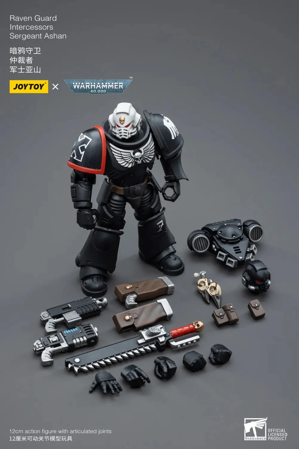 Raven Guard Intercessors Sergeant Ashan