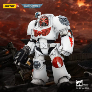 White Scars Terminator with Power Fist and Storm Bolter