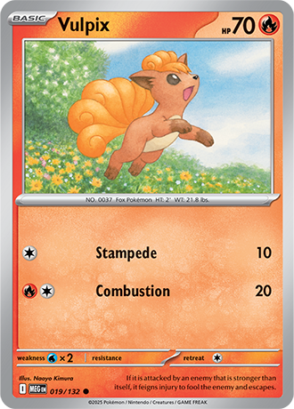 VULPIX 019/132