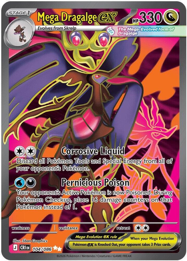 MEGA DRAGALGE EX 104/086