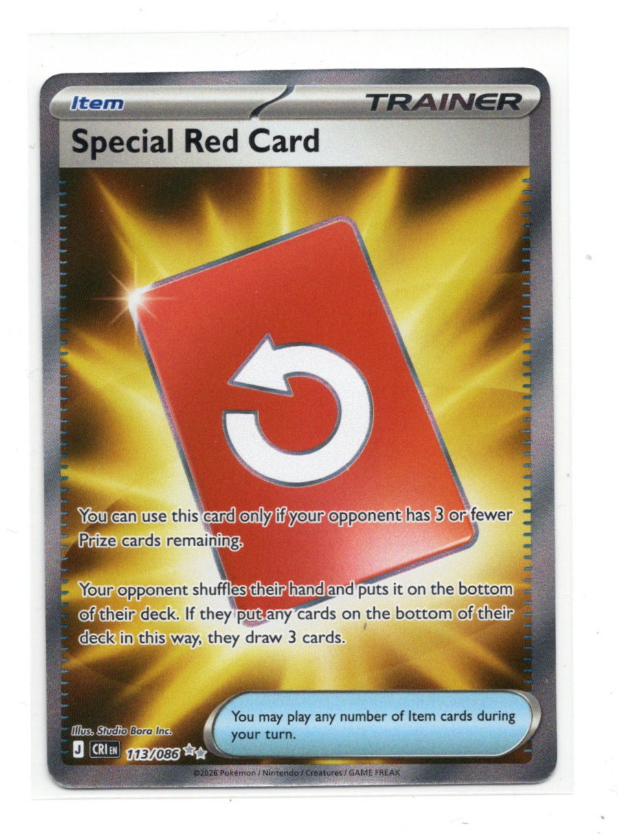 SPECIAL RED CARD 113/086 - Imagen 2