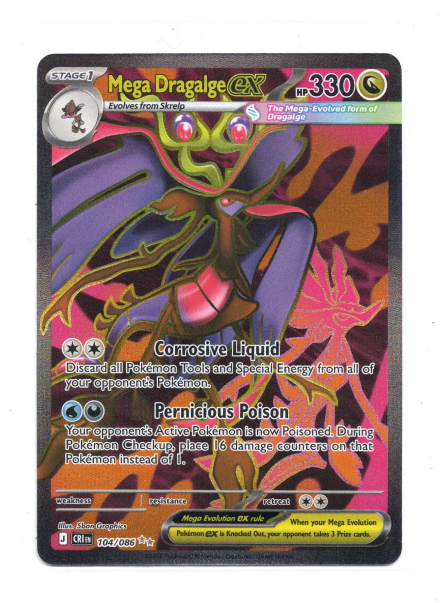 MEGA DRAGALGE EX 104/086 - Imagen 2