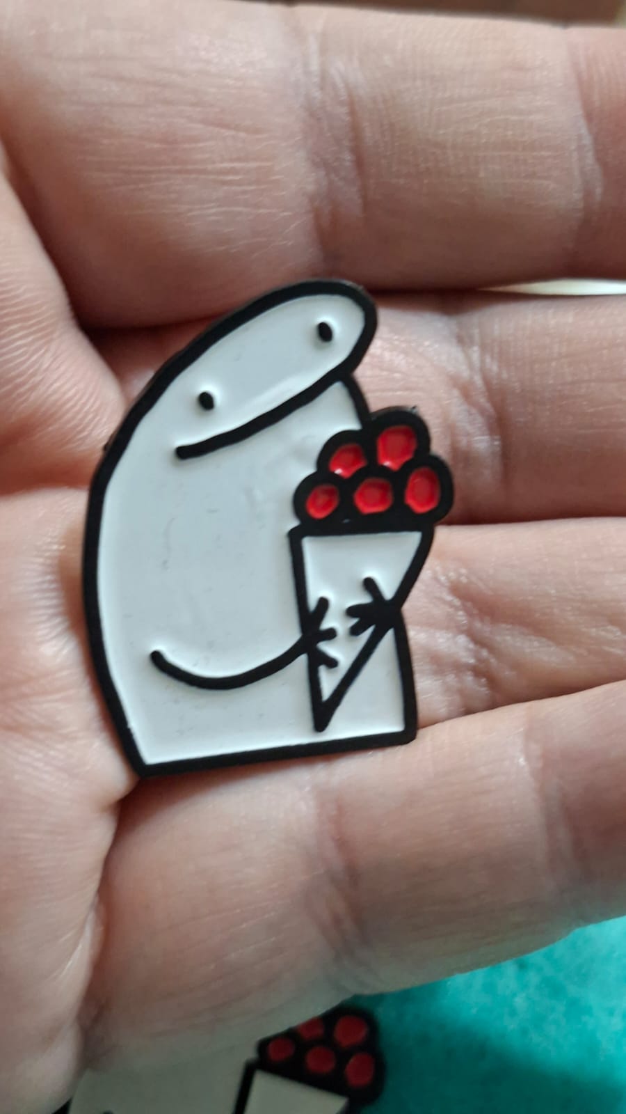 Pin Flork con Flores - Imagen 2