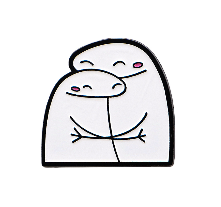 Pin Florks Abrazándose
