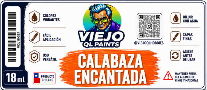 Viejo QL Paints - Calabaza Encantada - Imagen 2